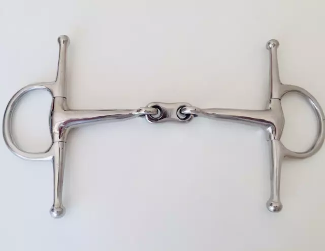 Full Cheek French Link Fulmer Snaffle Horse Bit, Stainless S & GS(F&F DELIVERY )