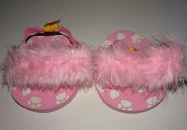 Build A Bear Pink Shoes One Size Teddy Girl Clothes BABW