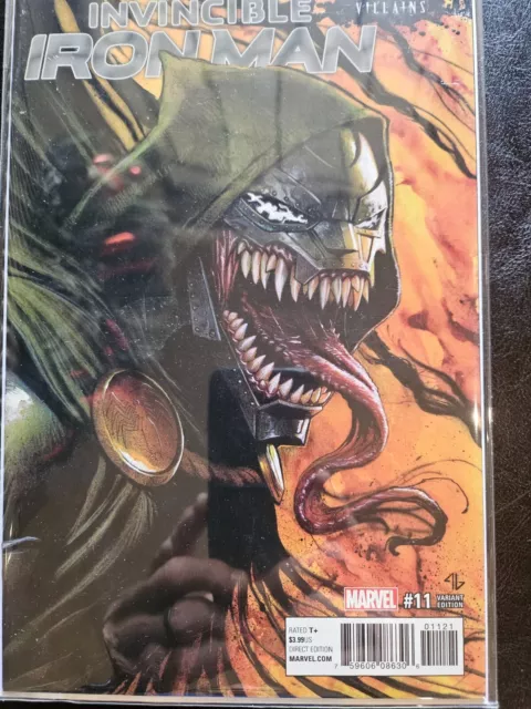 INVINCIBLE IRON MAN 11 (2017) VENOMIZED Variant DR. DOOM
