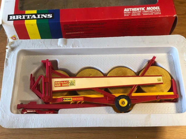 Rouleaux Trainés Britains 9554 (x3) - Echelle 1/32 - Agricole - Occasion