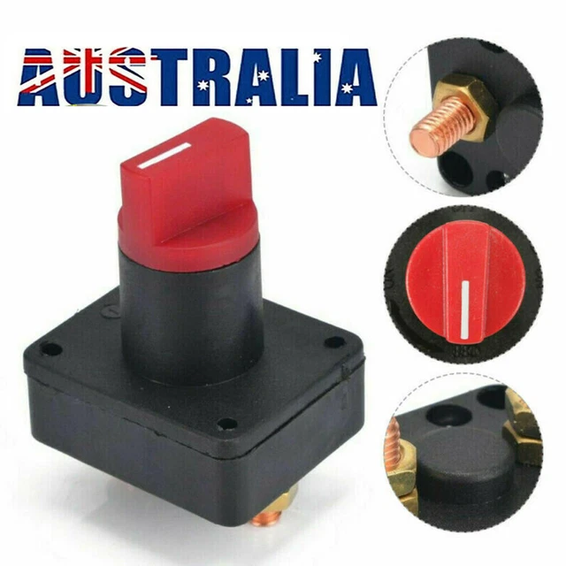 MINI BATTERY ISOLATOR Master Switch On/Off Marine Auto 12V For Car Boat