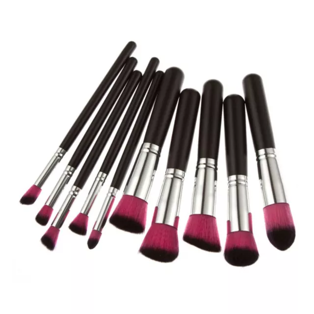 10 stücke Make-Up Pinsel Set Synthetische Kabuki Cosmetics
