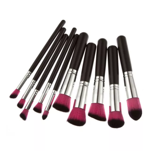 Reise-Make-up-Pinsel 10 stücke Make-Up Pinsel Set Premium Synthetische Kabuki