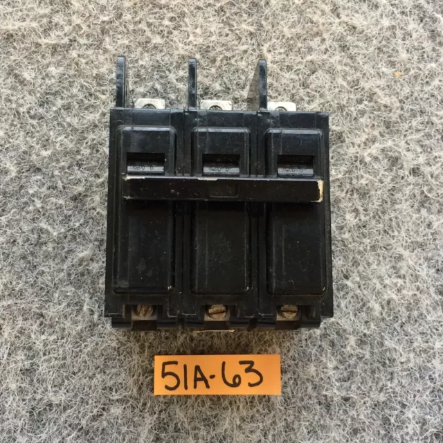 ITE SIEMENS GOULD BQ3-B030 EQ-B 30 AMP 3 POLE BOLT On Circuit Breaker 240v