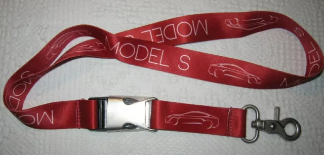 TESLA Model S Schlüsselband Lanyard NEU (A64v)