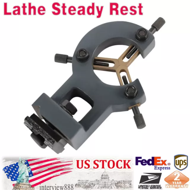 Lathe Steady Rest Fixed Steady Lathe Centre Frame Steady Rest Lightweight WM210V