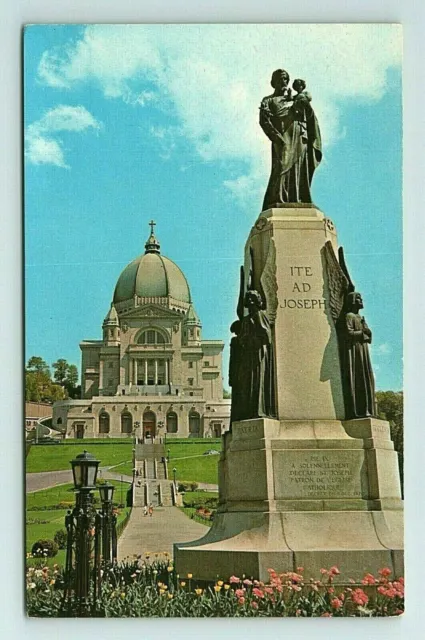 Saint Joseph's Statue and Oratory, Montreal, Quebec, Canada Postcard