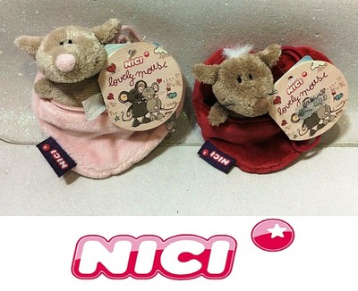 NICI NICI TOPO LOVELY MOUSE PELUCHE PLUSH COLLEZIONE SAN VALENTINO 2009 TOPINI 