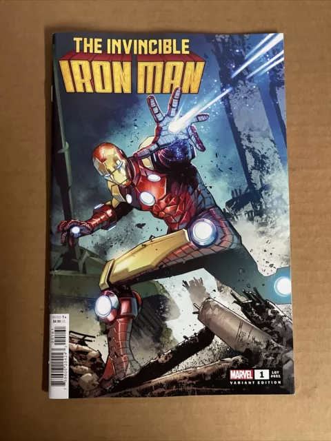 Invincible Iron Man #1 Checchetto Variant First Print Marvel Comics (2022)