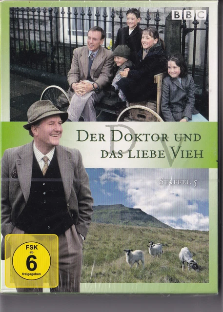 DER DOKTOR UND Das Liebe Vieh - Staffel 5 4xDVD Box-Set, Mint EUR 9,99