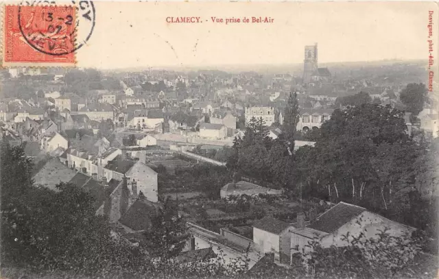 Cpa 58 Clamecy Vue Prise De Bel Air