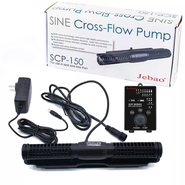 JEBAO JECOD Cross Flow Wave Maker Pump Aquarium Reef Fish Tank 25/45/55/65W 220V