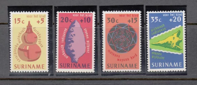 Suriname Sc# B222-B225 Child Welfare - Mnh