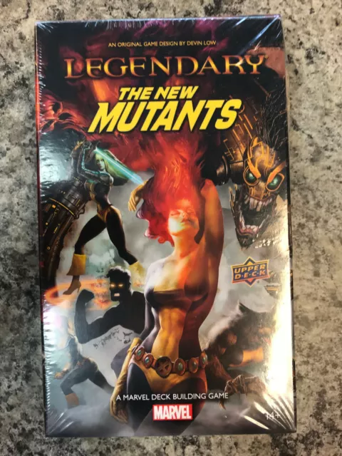 Legendary Marvel DBG The New Mutants Expansion Upper Deck Game Deckbuilding New!