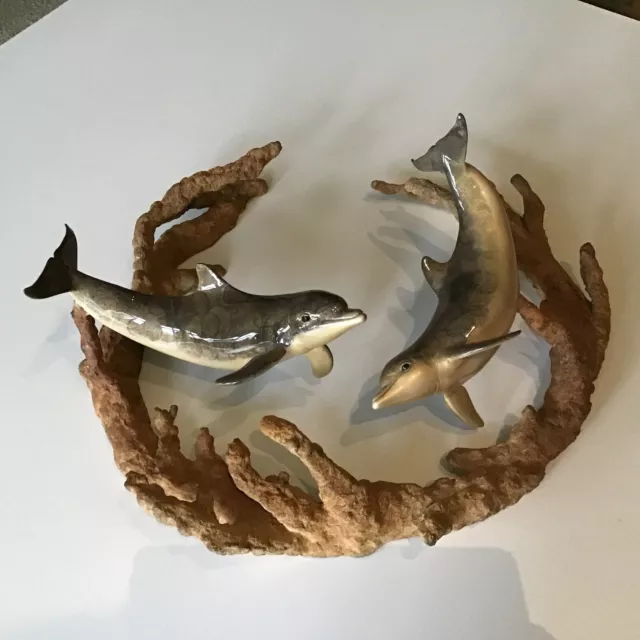 Wyland "Minds In the Water" Bronze Wall Relief Sculpture 173/2000