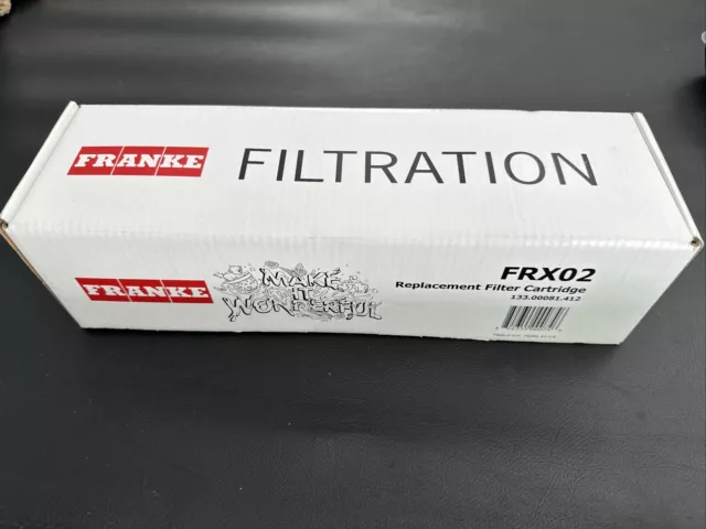 Franke FRX02 Triflow Water Filter Cartridge. New Factory Sealed Free Shipping