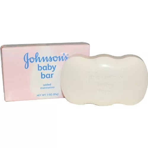 Johnsons Baby Soap Bar for Face & Body - 3 oz, 3 Pack (003262)