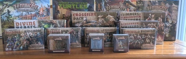 Caja De Extras Frozen Fortress Para Zombicide White Death - Edición Kickstarter - Juego De Mesa CMON