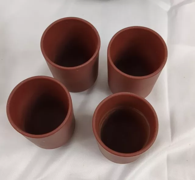 Chinese Yi Xing Ware Ying Yang Stoneware Small Tea Set With 4 Tea Cups Ceramic 3