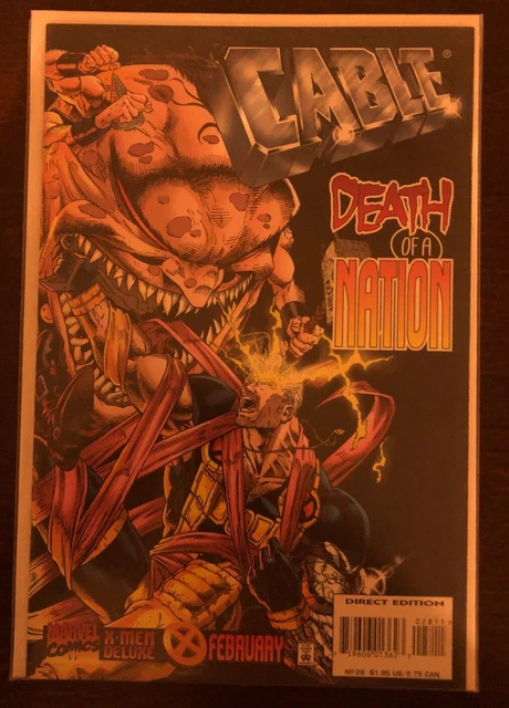 Cable 28 Nm 9.4 Marvel Comics Domino Mr Sinister
