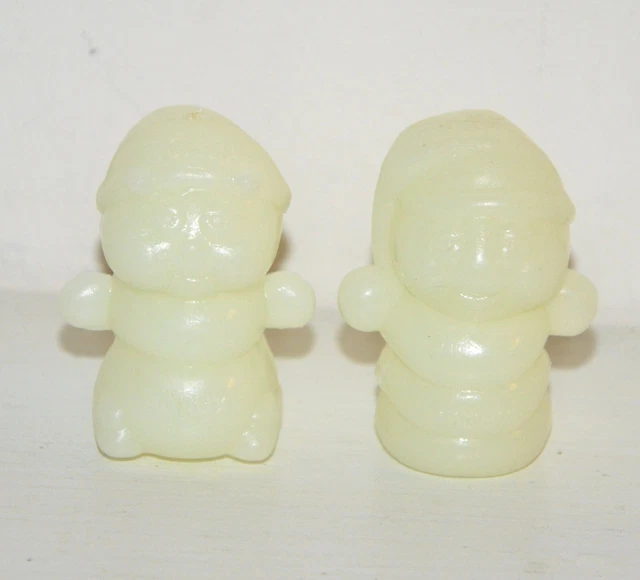 Lot De 3 Anciennes Figurines Bonux Phosphorescentes - Vintage - Années 80/90