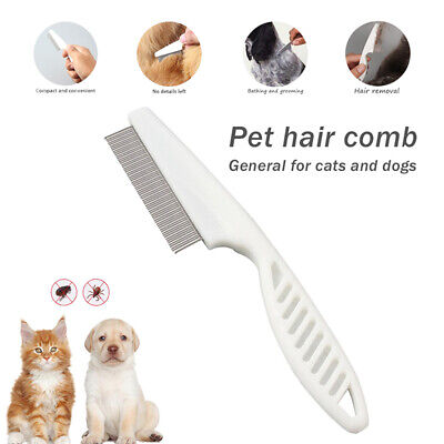 Cat And Dog Flea Comb Stainless Steel Insect Repellent Brush Pet Care ComZKURK1