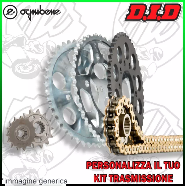 Kit Trasmissione Catena 520 Corona Pignone Cagiva Mito 125 Sp 525 2008