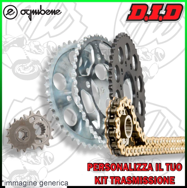 Kit Catena DID E RK Chain Per Moto YAMAHA WR 125 X - Foto 14