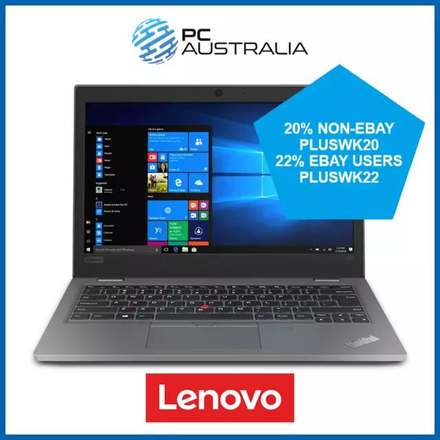 Lenovo L390 Intel i3 8th Gen, 13.3" ,8GB RAM ,256GB m.2 SSD, WIN 11 , B Grade