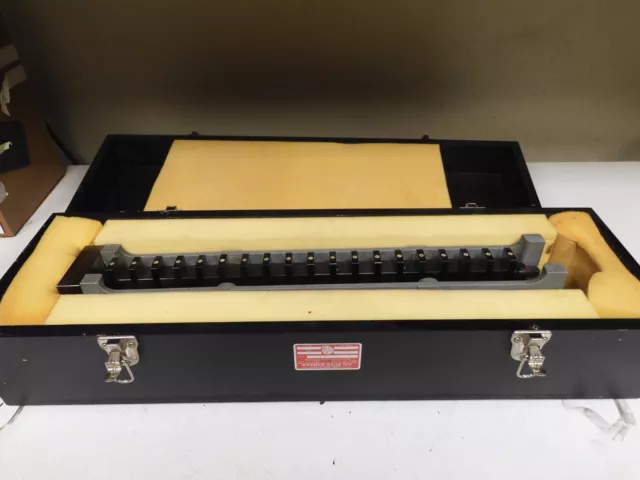 Starrett Webber - model 19-RB - 22" Standard Reference Bar w/ case - PJ3