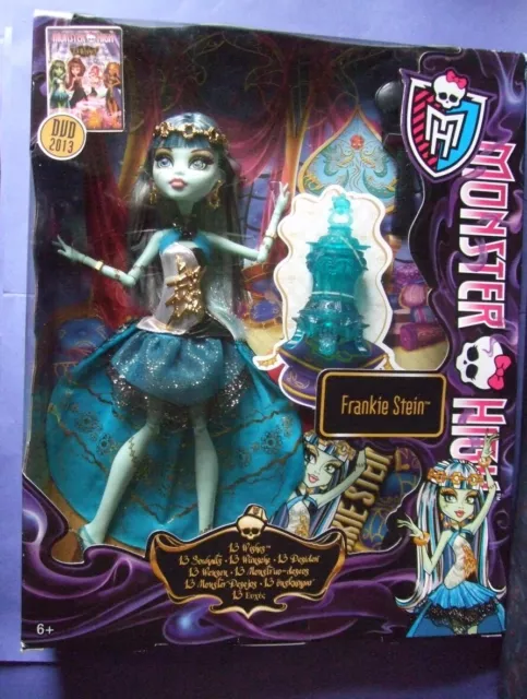 Poupée Doll Monster High Frankie Stein 13 Wishes neuve en boite