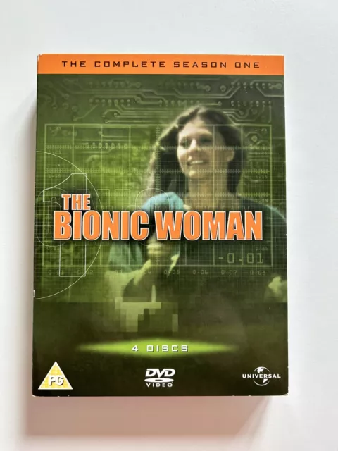 The Bionic Woman: Season 1 (DVD, 2005) - Good Condition