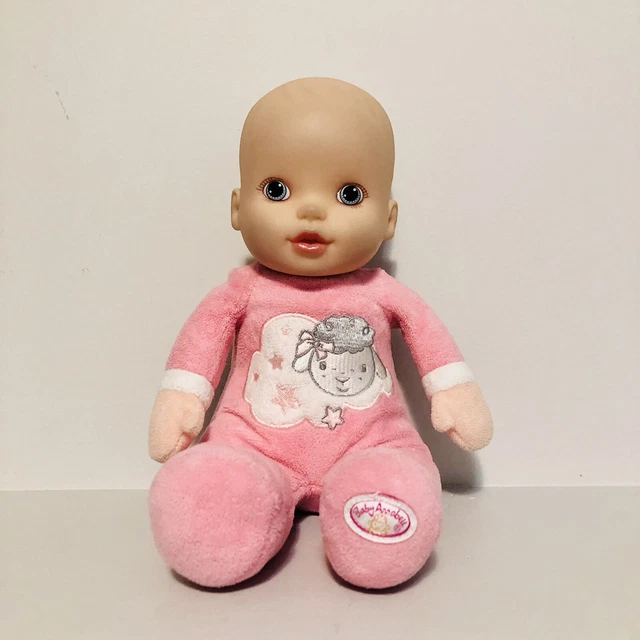 BABY ANNABELL NEWBORN Soft Doll Rattle Pink Lamb Toys R Us Exclusive