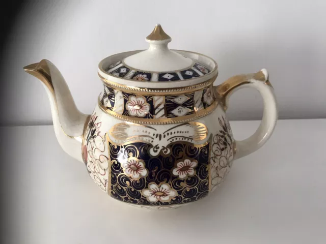 Antique Arthur Wood Porcelain Tea pot ‘Imari’ Longport