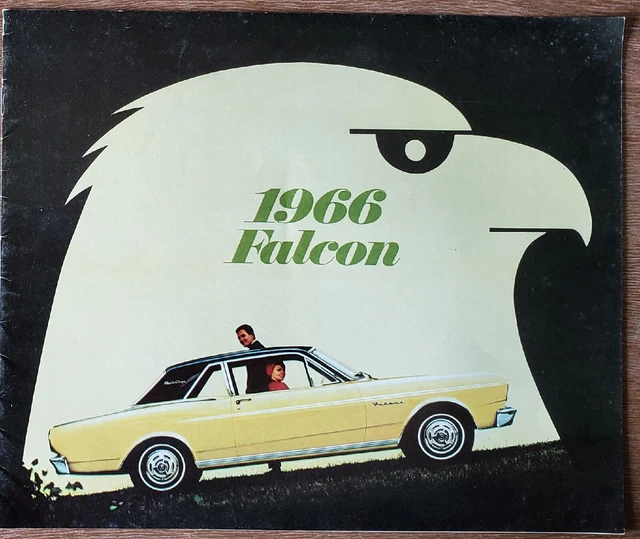 1966 Ford Falcon, Falcon Wagon, Futura Sale Brochure 12 pages Canada