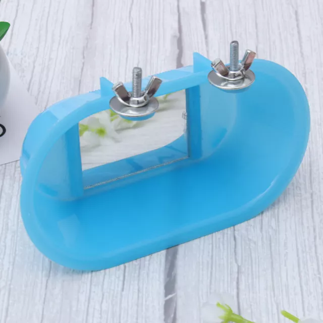 1pc Vogel Spielzeug Badewanne Budgie Zubehör Sittich Vogel Bad mit Spiegel