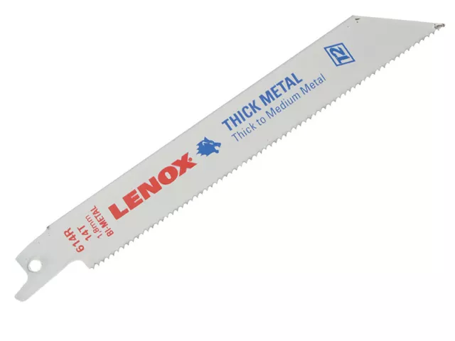 LENOX 20564-614R Coupe Métal Scie à Guichet Lames Paquet De 5 150mm 14tpi L