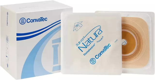 Sur-Fit Natura Stomahesive Wafer, 125264, 1-3/4" Flange 10/Box