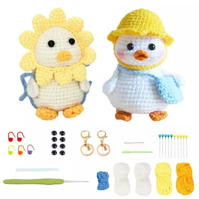 Crochet Kit For Beginners Kids Small Dinosaur Crochet Beginner Kit Knitting  Kit