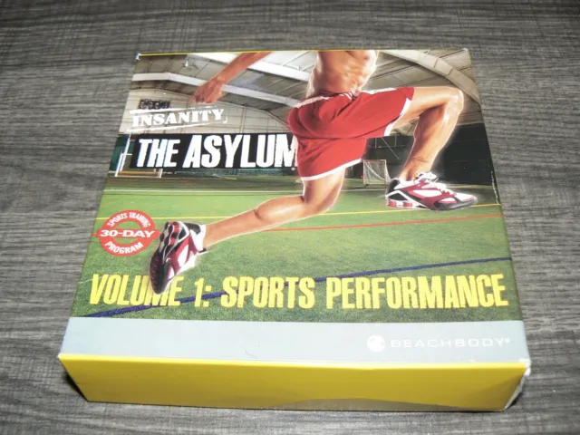 Insanity: The Asylum Volume 1 Sports Performance DVD 6-Disc Set 2011 Beachbody