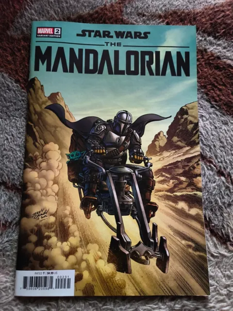 Star Wars Mandalorian # 2 Nm 2023 Jerry Ordway Variant Cover D ! Marvel !