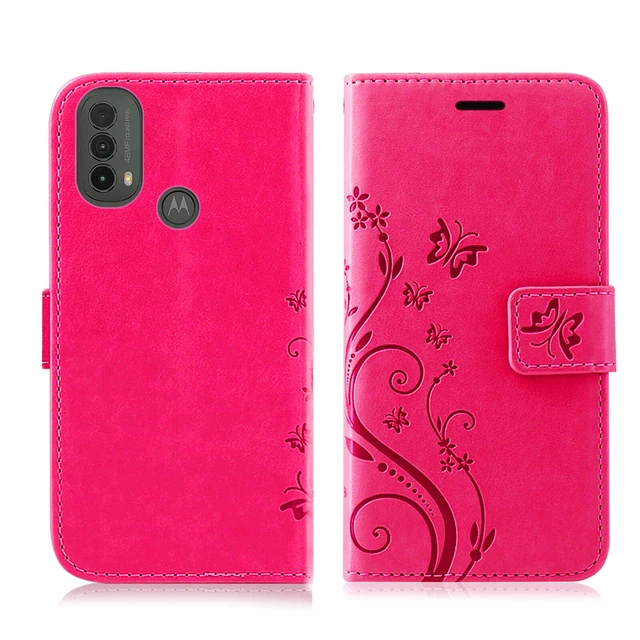 Etui Coque Motorola Moto E20/E30/E40, Téléphone Portable Sac Portefeuille Coque