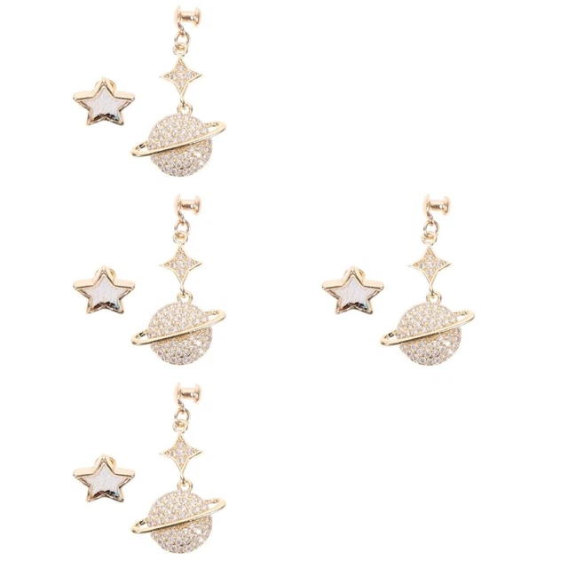 600 Borchie Per Nail Art Punk, A Cono Metallico, Colore Nero, Oro - Foto 5