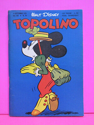 TOPOLINO libretto n. 74 Mondadori 1953 originale ECCELLENTE DA EDICOLA !!
