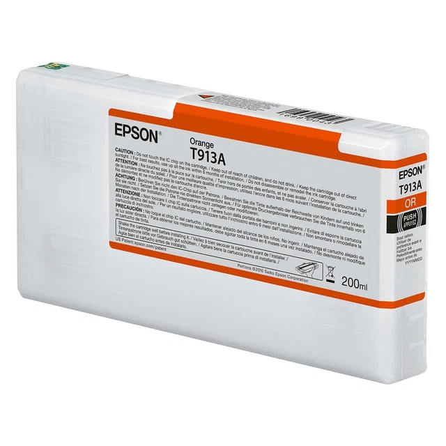 Epson T913a Orange Ink Cartridge 200Ml - C13T913A00