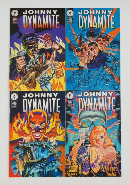 Johnny Dynamite #1-4 VF/NM complete series Dark Horse Max Collins Terry Beatty