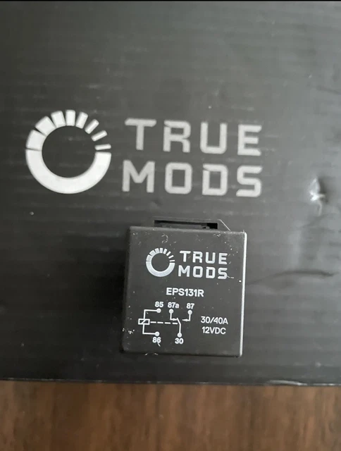 True Mods relay 12V DC 40/30 Amp SPDT Bosch Style 5-pin Relay 10pack