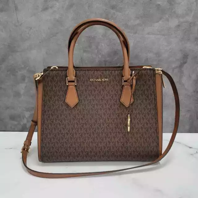 Michael kors hope satchel deals