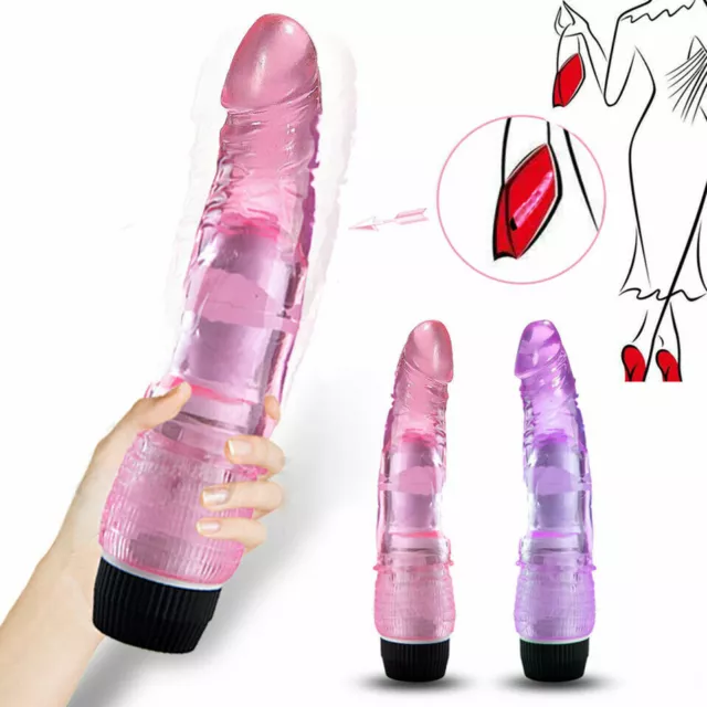 Multispeed-Vibrating-G-Spot-Waterproof-Massager-Female-Toy use Lubricant