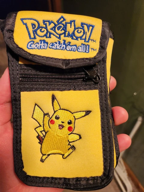 Yellow Pokemon Pikachu Gameboy Color Carrying Case Pouch Yellow Pokemon Pikachu Gameboy Color Carrying Case Pouch